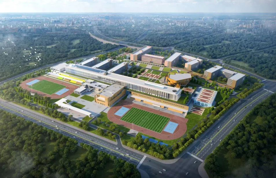 <strong>準(zhǔn)格爾中學(xué)建設(shè)項目</strong> <strong>準(zhǔn)格爾中學(xué)建設(shè)項目</strong>